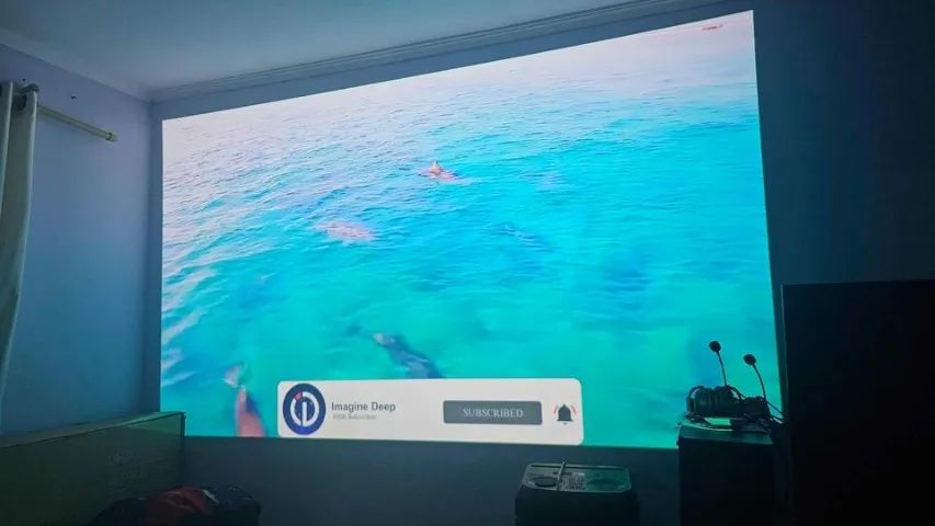 Projetor Samsung FreeStyle 100 Polegadas - (Usado por 5x) - (Troco) - Foto 6