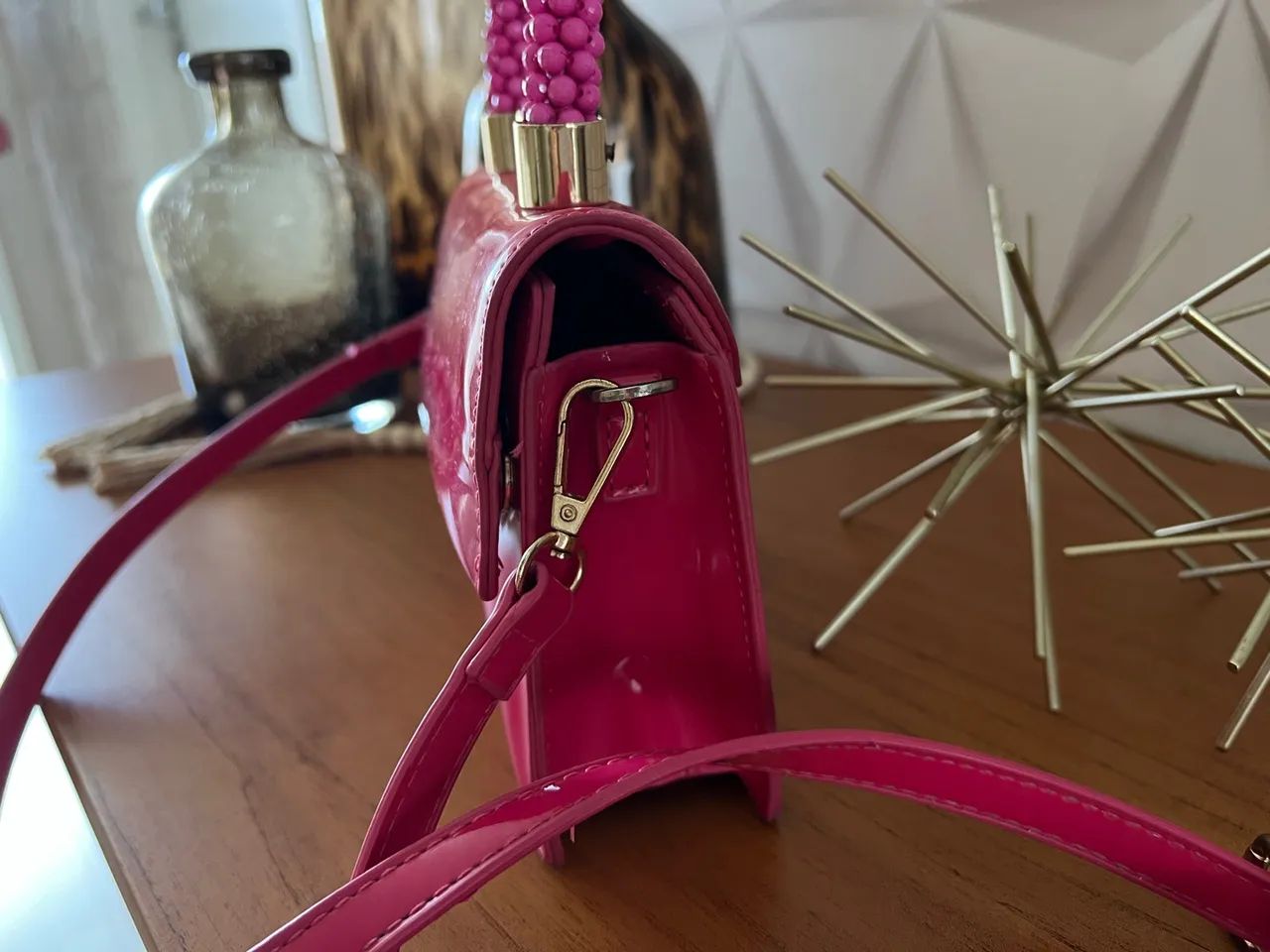 Bolsa Pink com Alça removível  - Foto 4