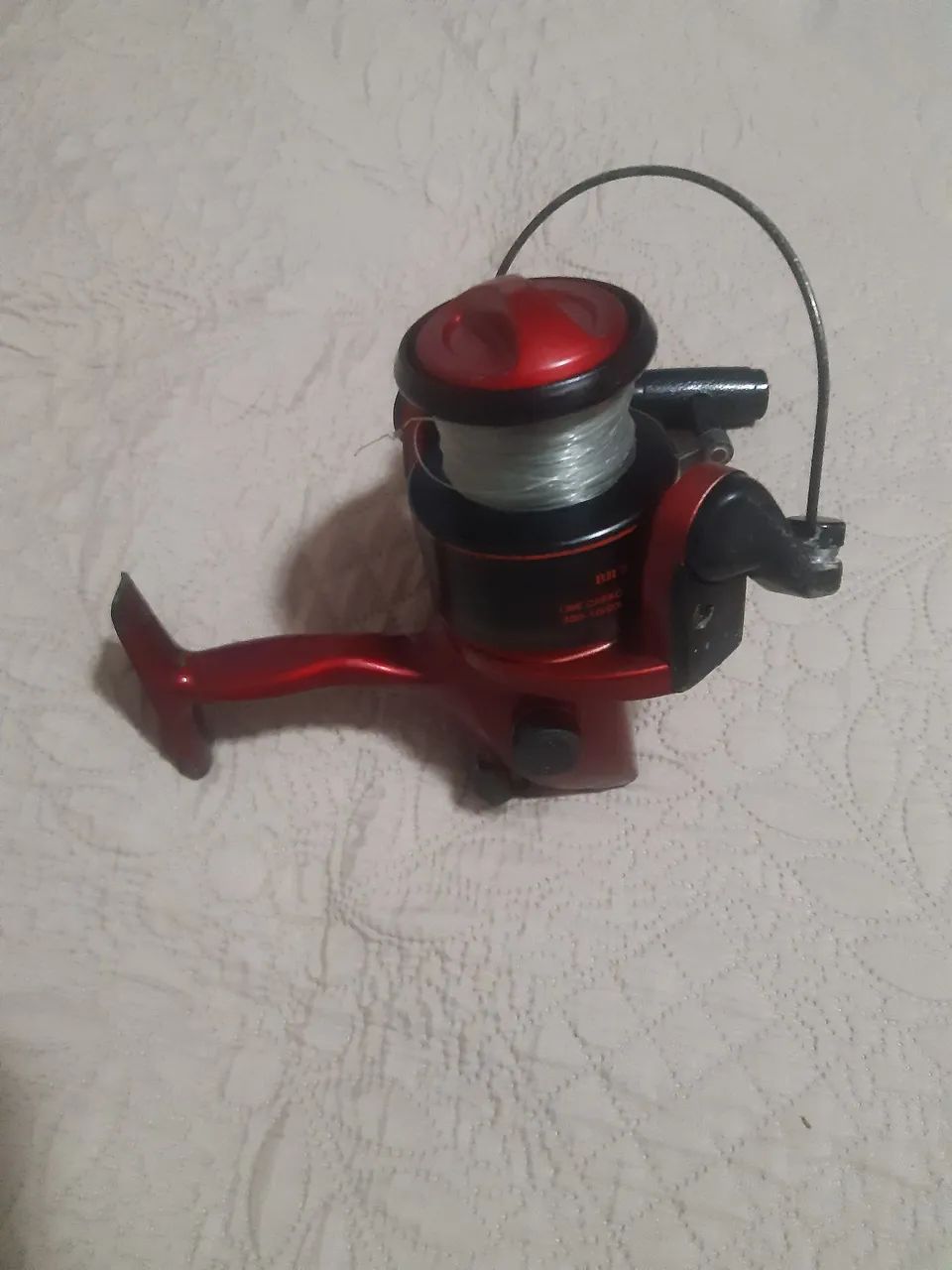 Molinete de Pesca Vermelho symphony br 3000 - Foto 3