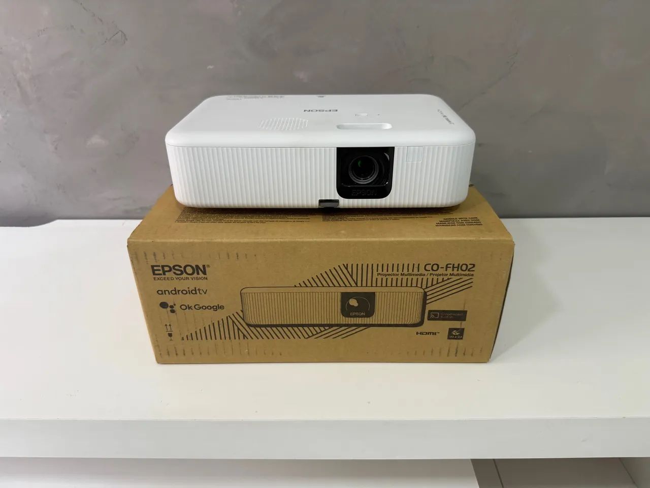 Projetor Epson CO-FH02 com Android TV