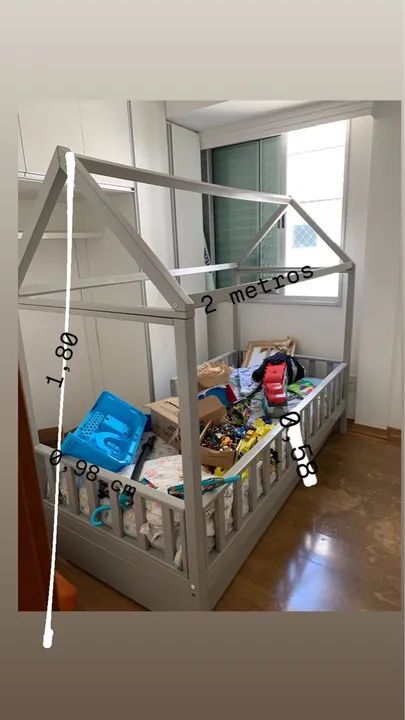 Cama de Montessoriana em madeira maciça infantil - Foto 3