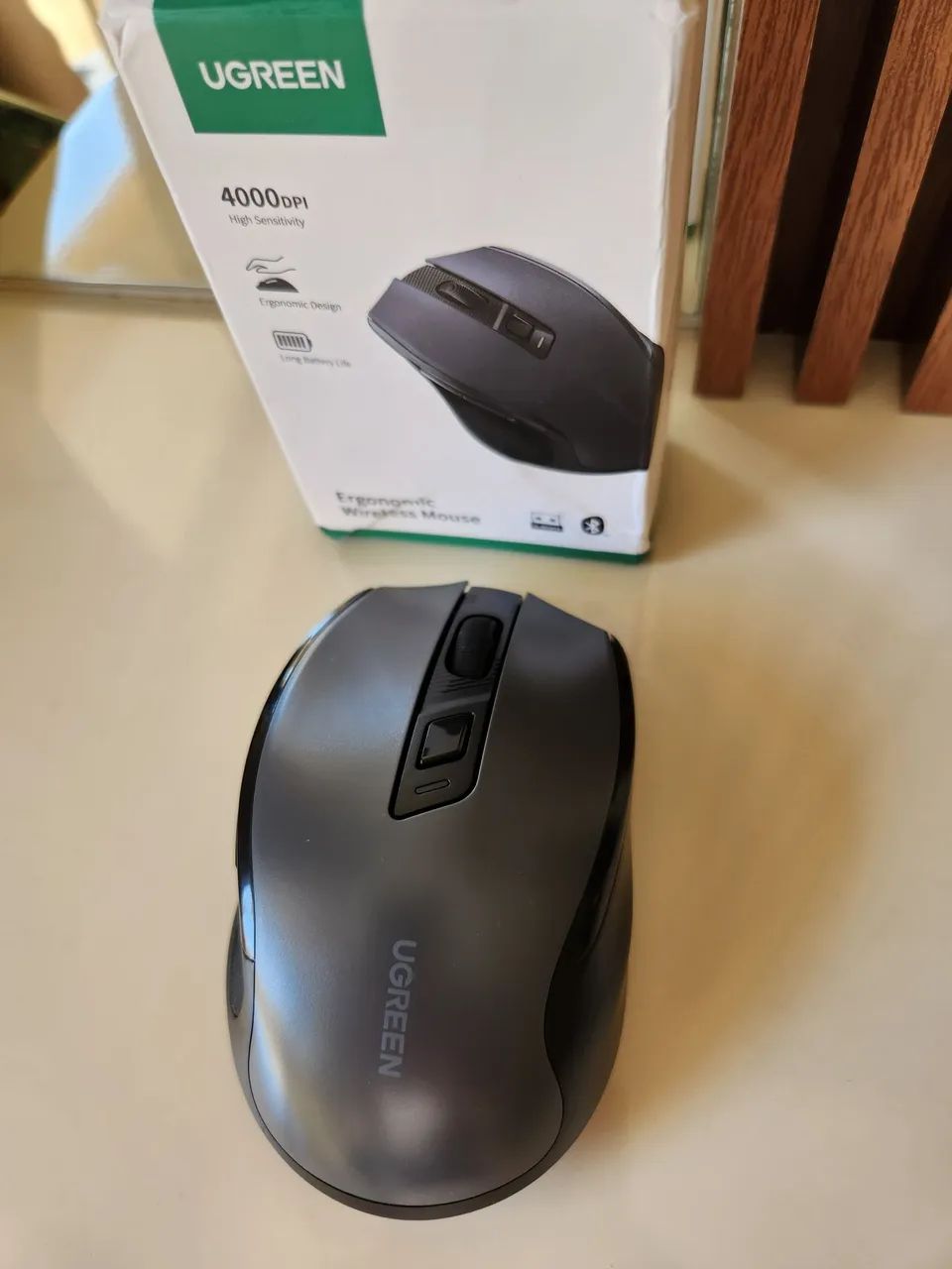 Mouse Sem fio Ugreen 4000Dpi NOVO 