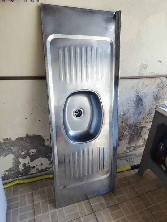 Pia de aço inox para área externa - Foto 4