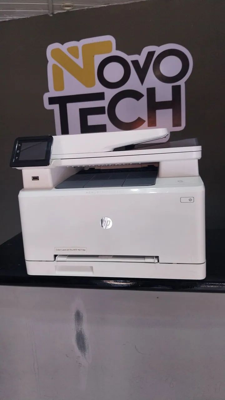 Impressora Multifuncional laser colorida hp m277dw dúplex automático revisada com garantia