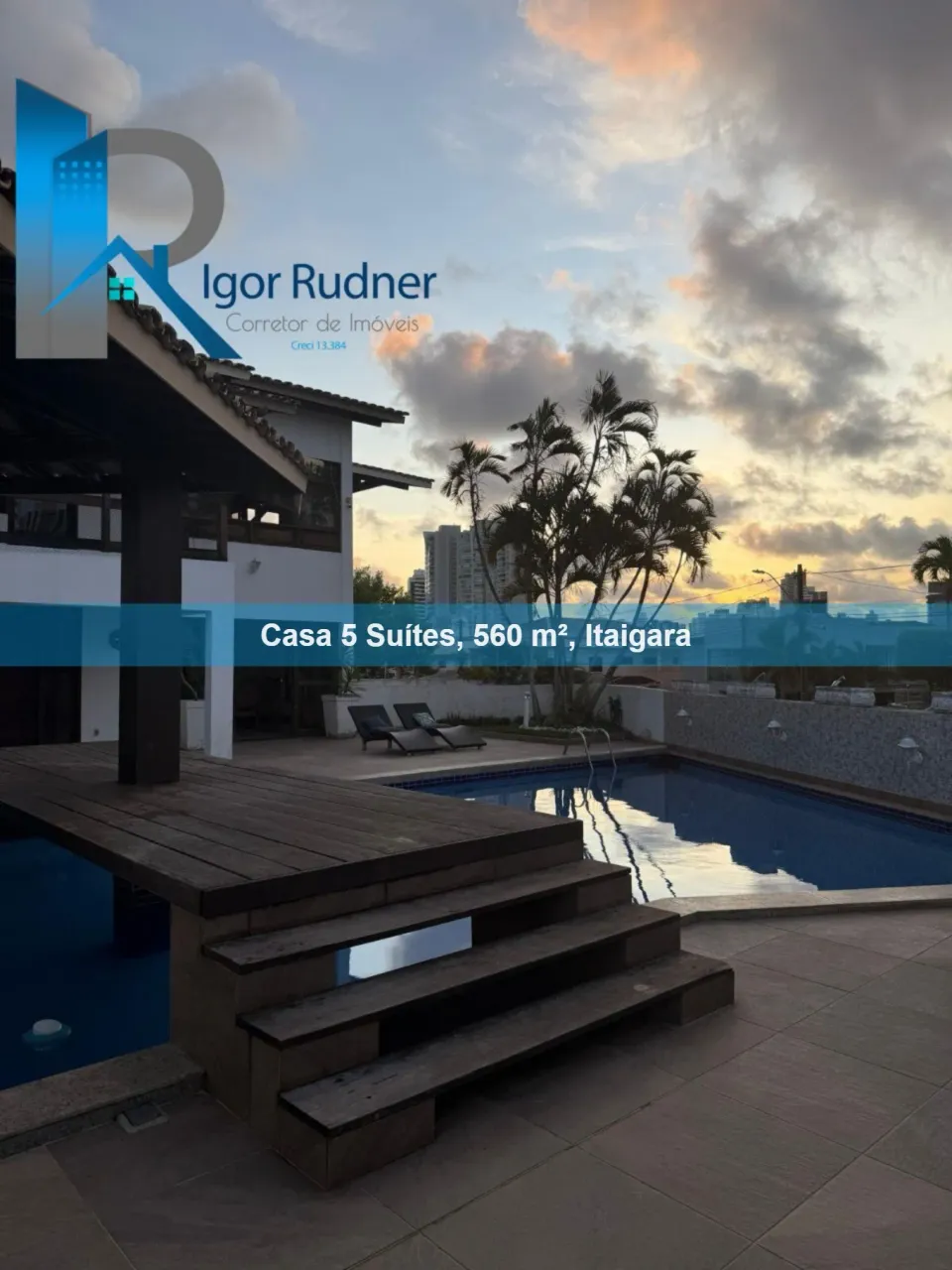 Excelente Casa com 5 Suítes, 560 m², Itaigara.