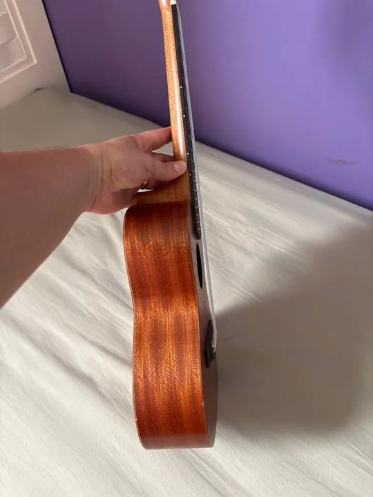 Violão Ukulele Soprano Madeira nunca usado - Foto 4