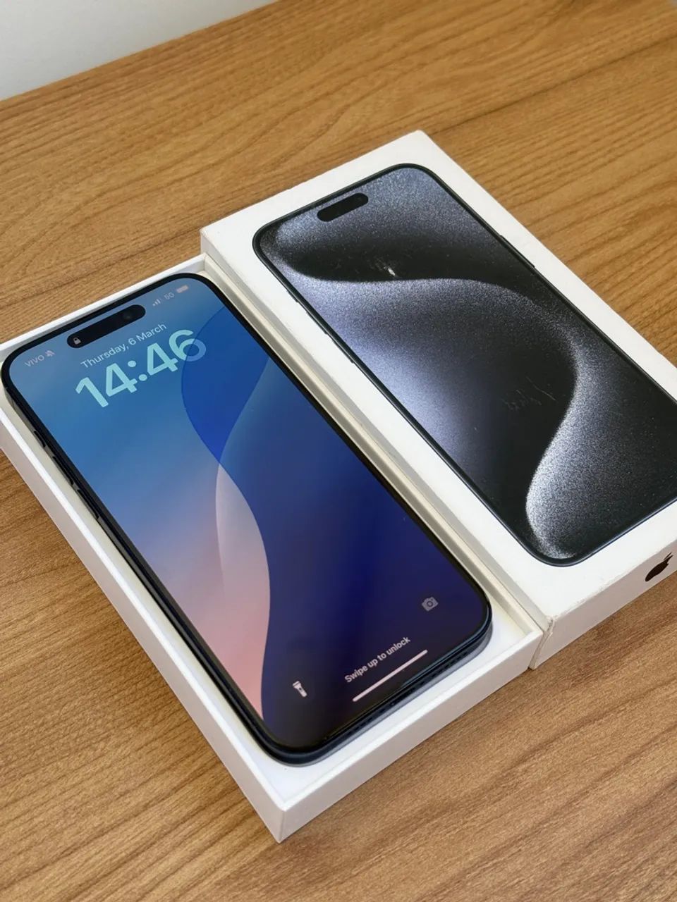 iPhone 15 Pro Max 256GB Blue Titanium - Impecavel - Foto 4