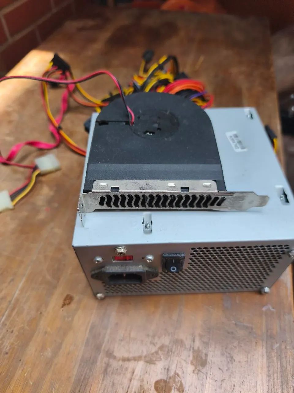 Fonte de computador + DvD + leitor de cartão  + cooler  - Foto 5
