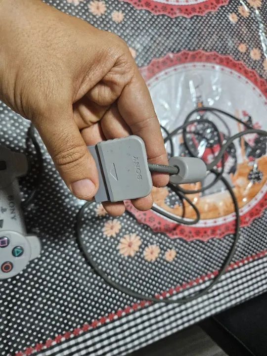 controle original ps1 estado de novo - Foto 4