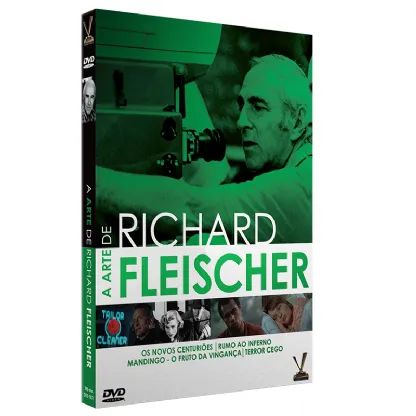 DVD A Arte de Richard Fleischer - 2 Dvds e 4 cards- Versátil  - Foto 2