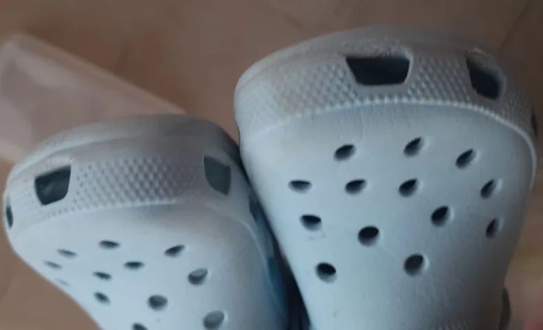 Croc infantil azul claro - Foto 3