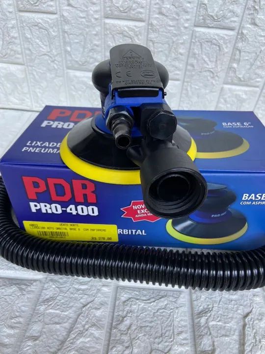 Lixadeira Pneumática Roto Orbital 6 Pol. 90PSI 0,5 HP - Foto 3
