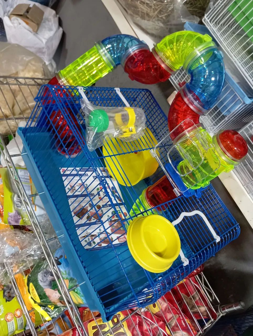 Gaiola para hamster com acessórios inclusos  - Foto 3