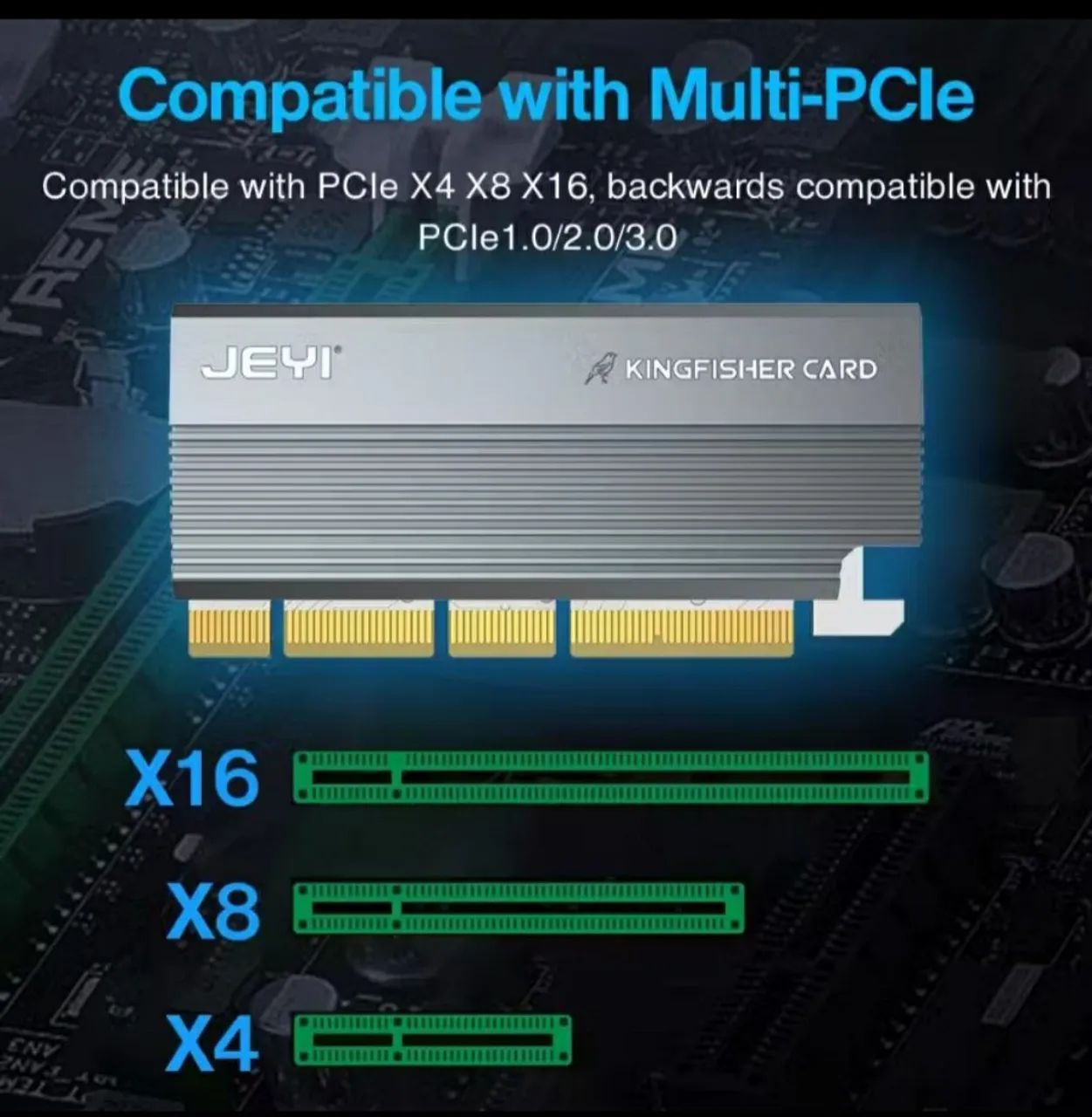Adaptador SSD M.2 para pcie 4.0 - Foto 4