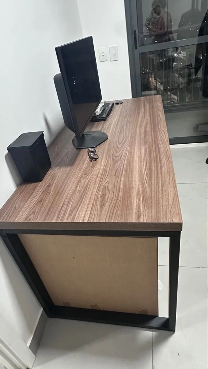 Mesa Escritório - Escrivaninha Kappesberg F150 - Foto 3