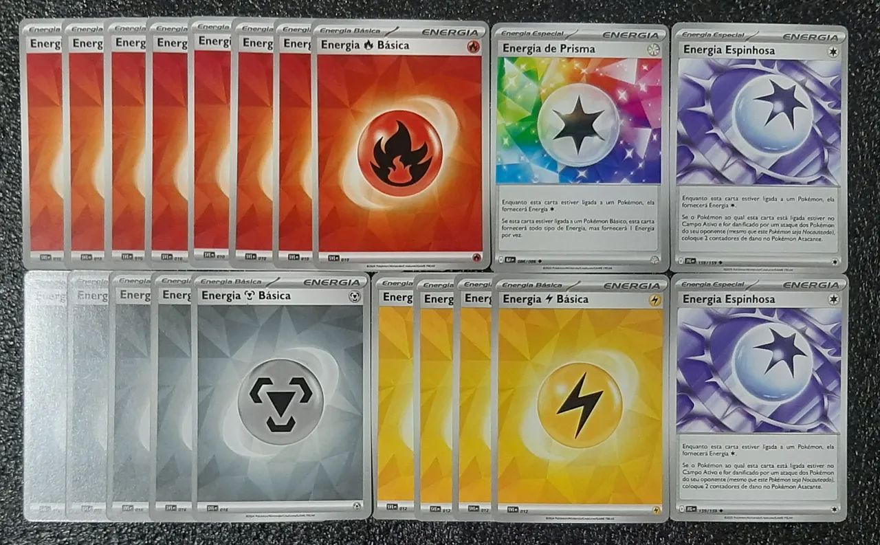 Deck reshiram do N cartas originais de pokémon - Foto 3