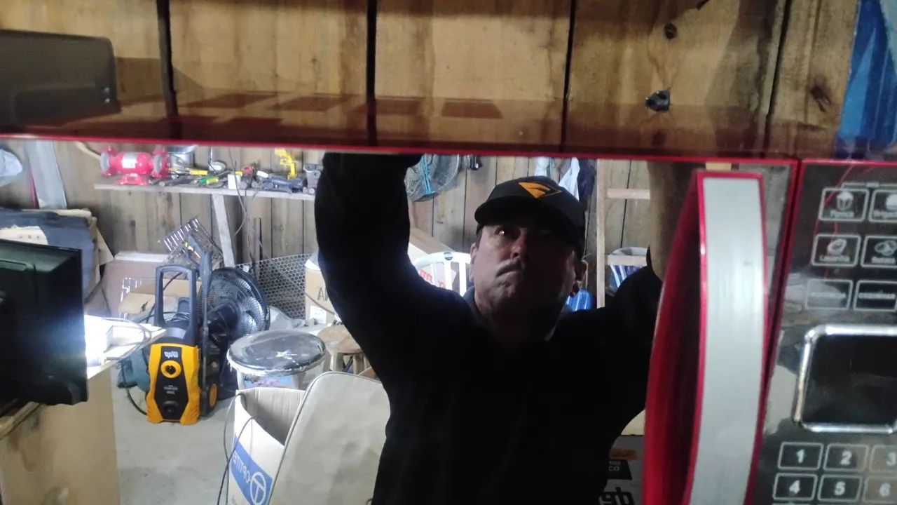 Microondas Philco espelhado vermelho - Foto 2