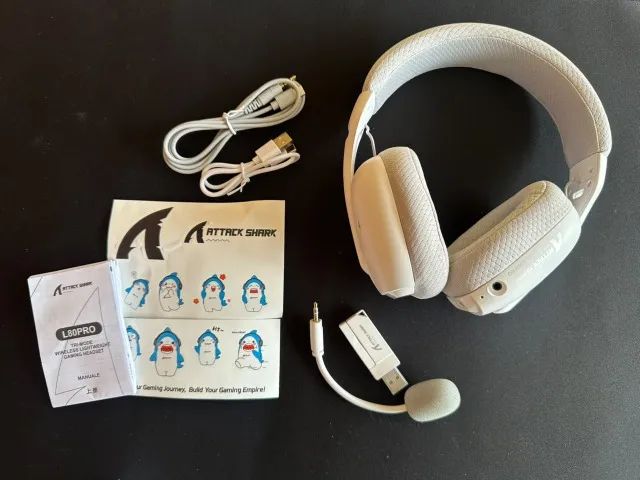Headset L80Pro Attack shark - Foto 4