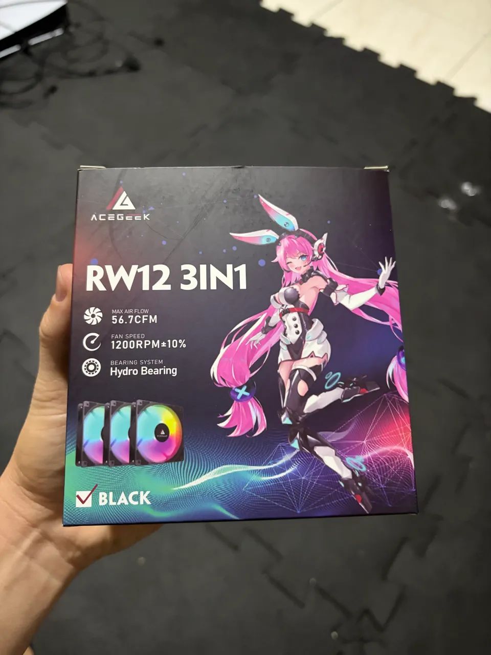 FANS ACEGEEK RGB PARA PC - Foto 2
