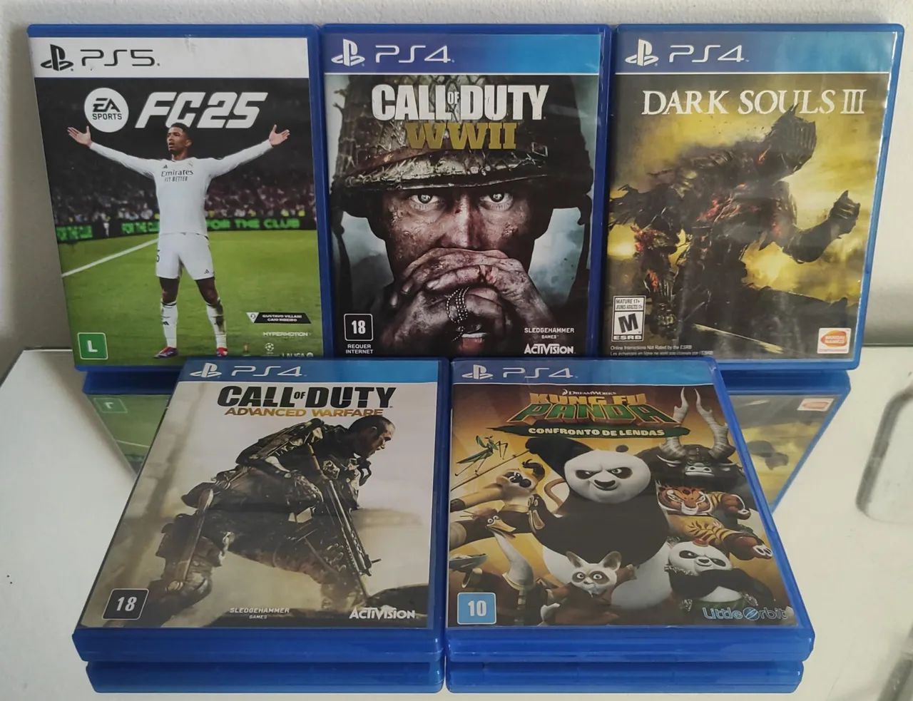 Jogos De PS4/PS5 (Valor Unitário)