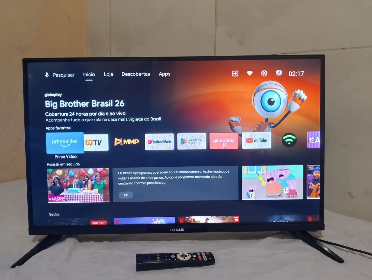 Vendo essa tv aiwa 32 polega  Nova - Foto 2