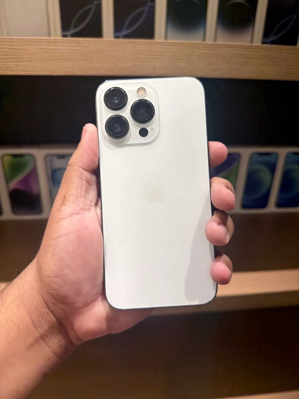 13 PRO BRANCO USADO COM GARANTIA!!!! - Foto 2