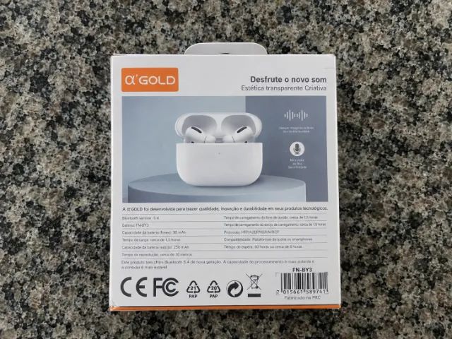  Fone Bluetooth Sem Fio TWS | Compatível com iPhone, Samsung e Android | À Prova d?Água - Foto 3