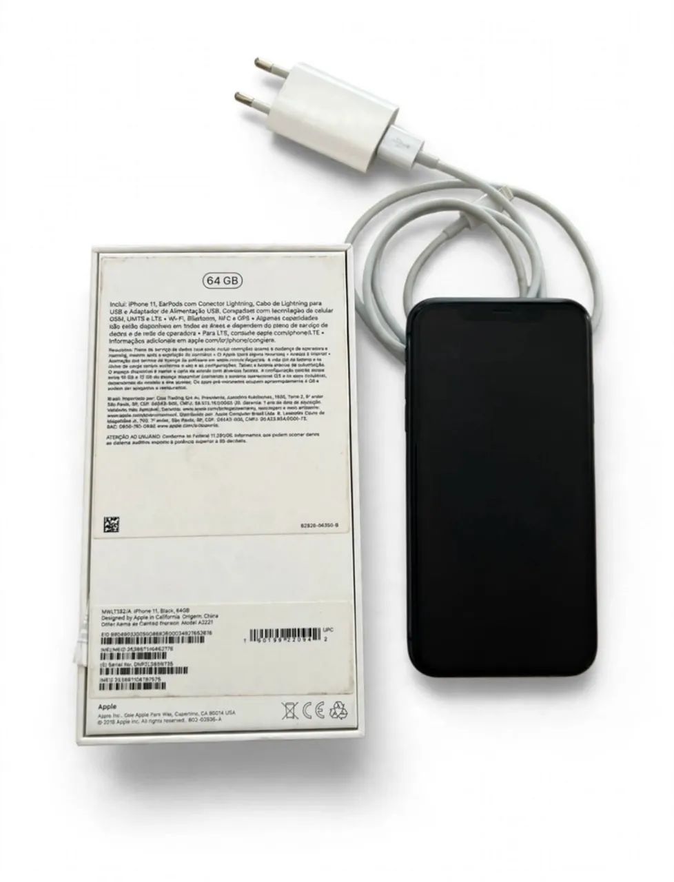 iPhone 11 64GB Preto - Com Caixa - Celulares e Smartphones - Santo