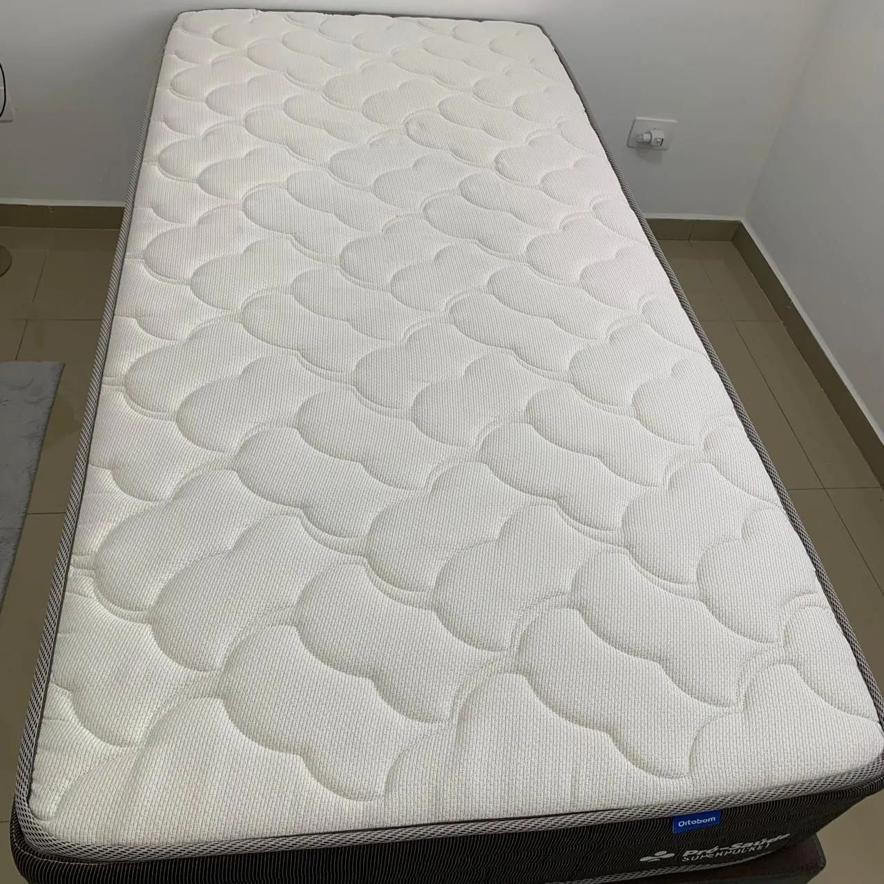 Cama box solteiro nova 
