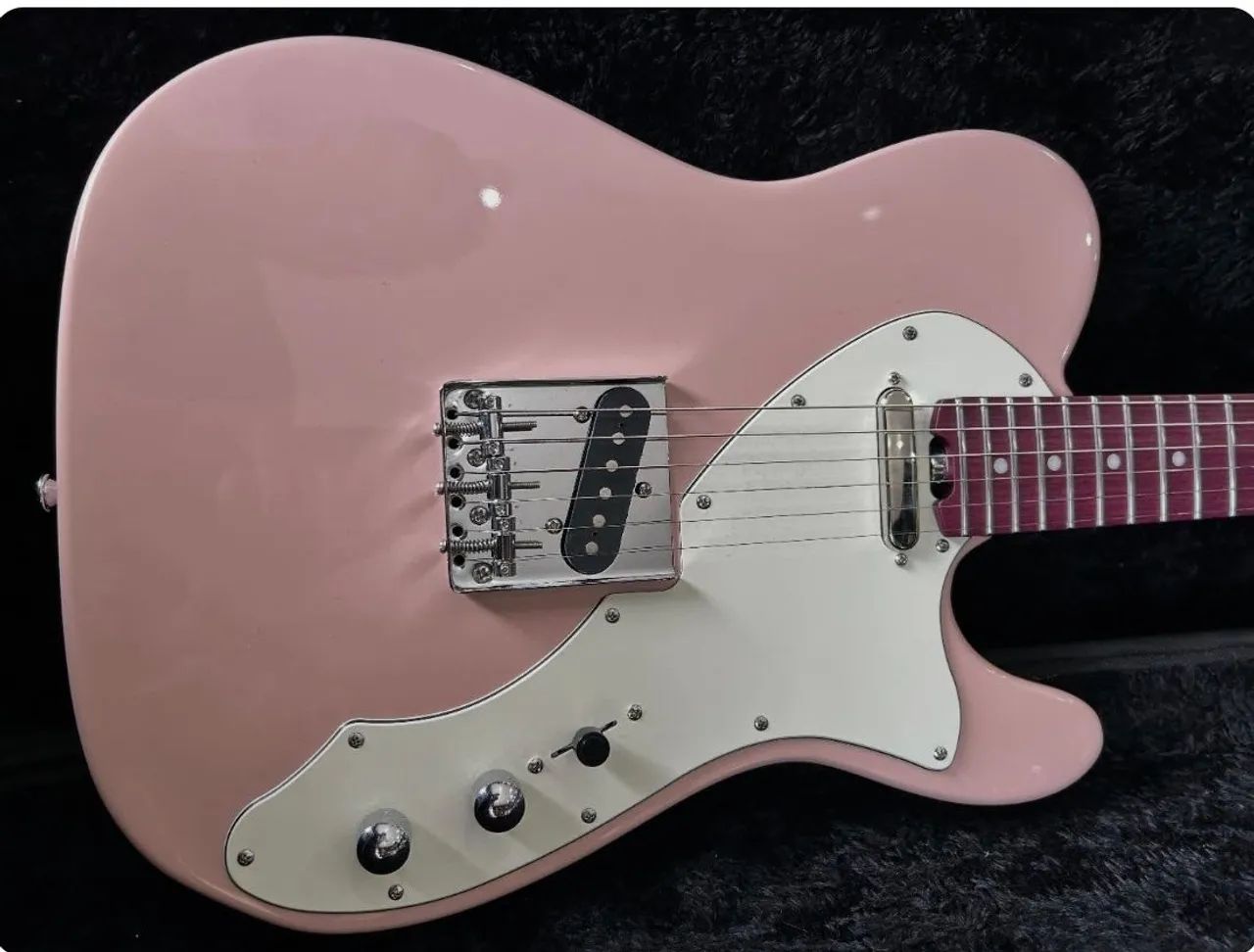 Guitarra Elétrica Studebaker Starliner Custom Rose - Foto 2