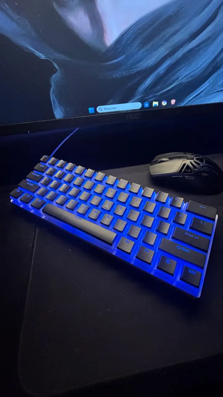 Teclado mecânico k500 b61