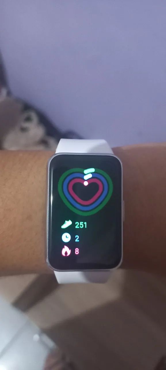 Relógio Samsung Fit3 branco  - Foto 4