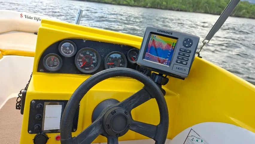 Lancha 19 pés, motor 90 HP Envirud - em perfeito estado e conservação, motor com 370 hs - Foto 3