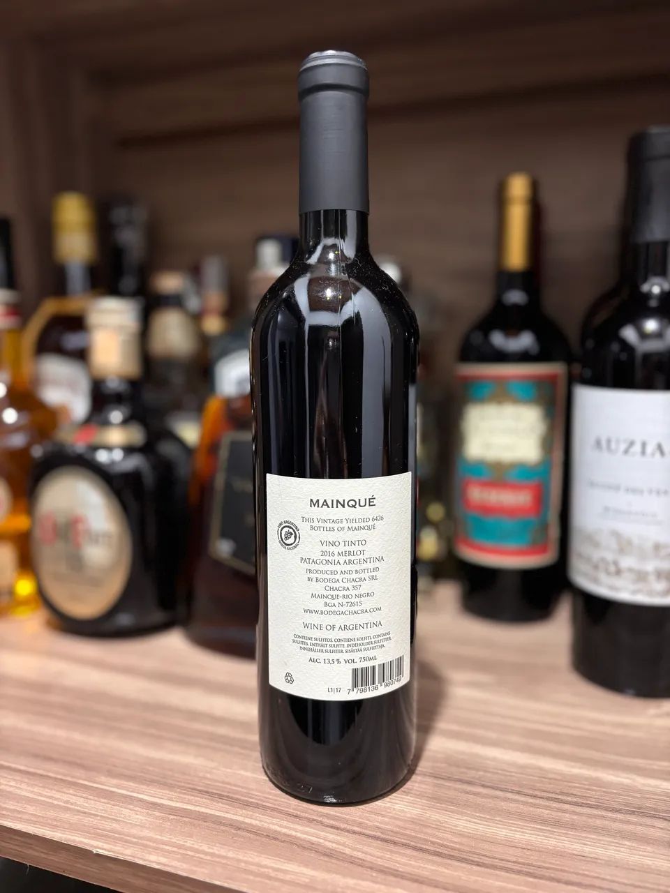 MAINQUÉ MERLOT 2016 - BODEGA CHACRA | PATAGÔNIA ARGENTINA - Foto 2