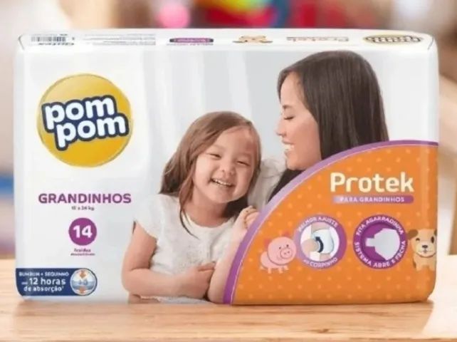 Fralda PomPom Grandinhos