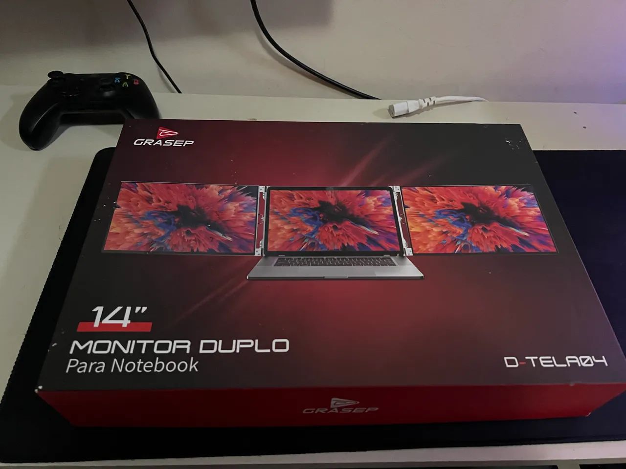 Monitor Duplo Portátil 14? CRASEP - Foto 4