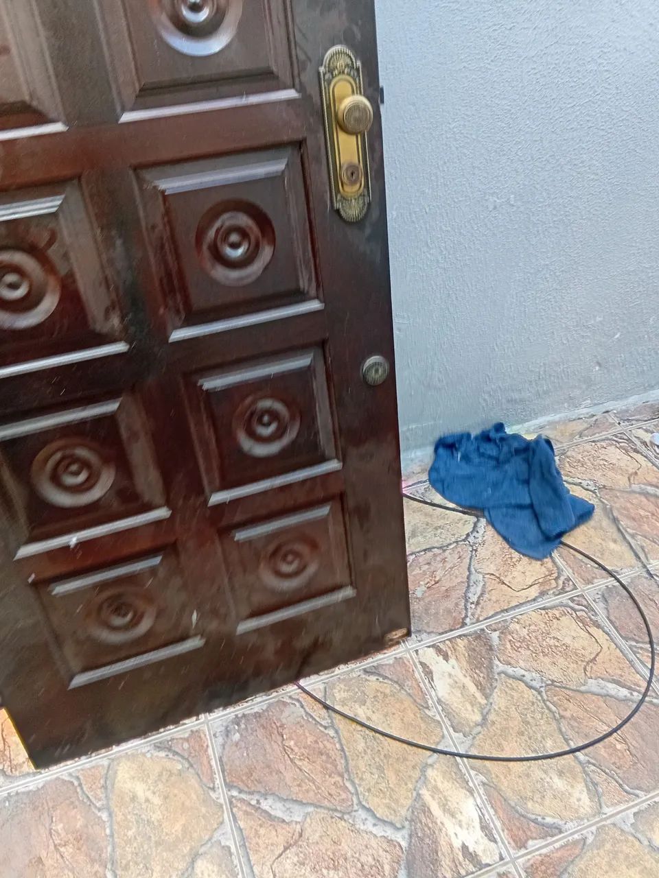 Porta maciça embua completa  - Foto 2