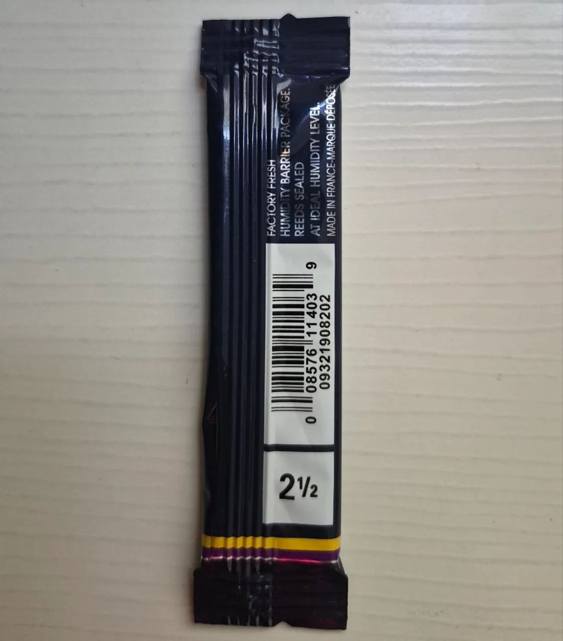 Palheta para Clarinete nº2.1/2 Vandoren - Foto 3