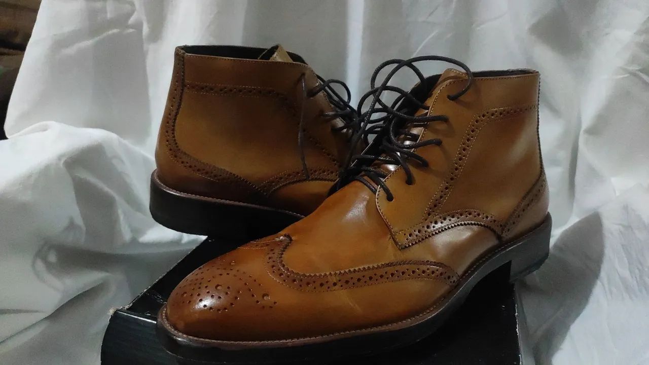 Bota Chukka Brogan Cork Tanger Original 44