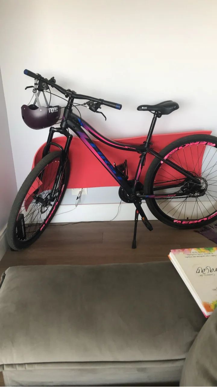 Bike Aro 29 quadro feminino com marcha - Foto 2