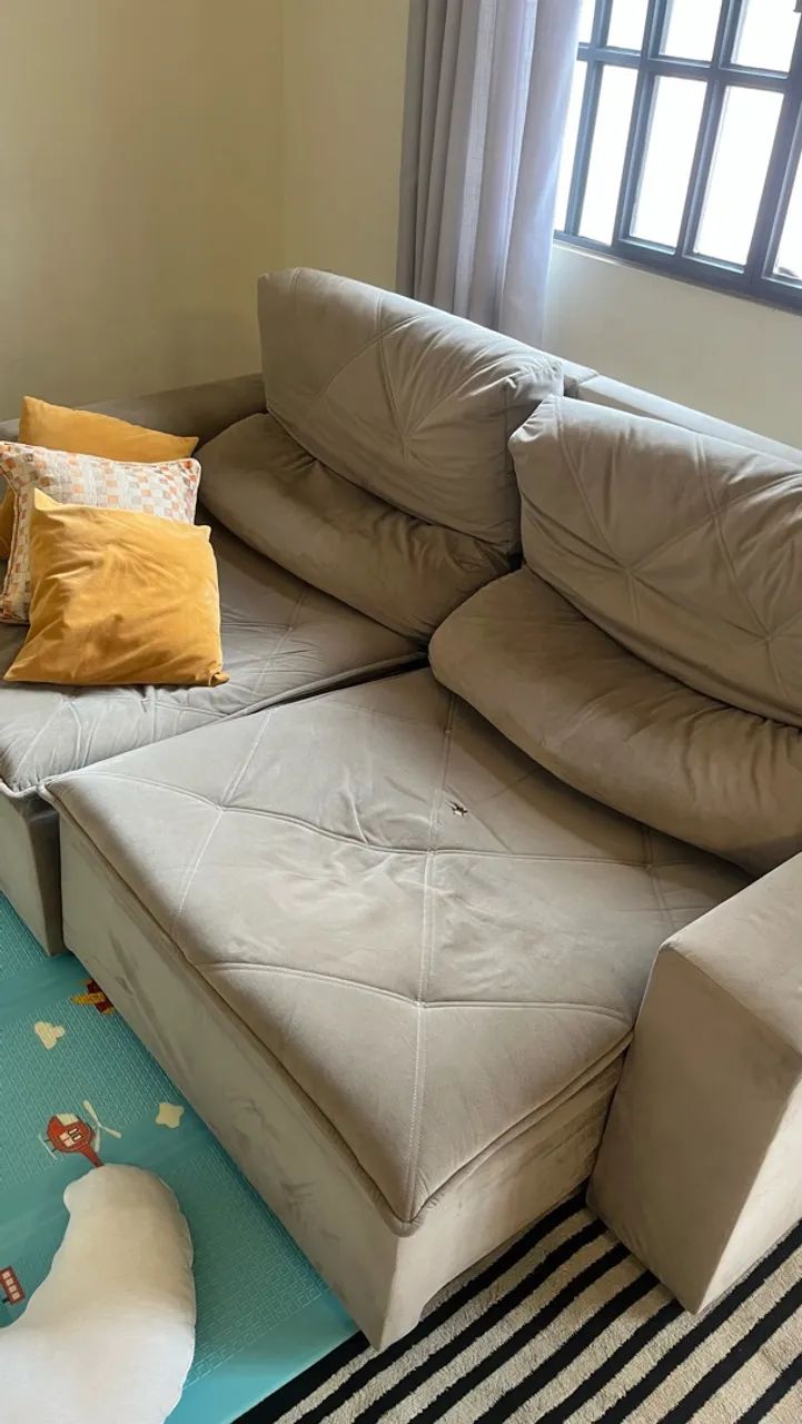 Vendo sofá reclinável usado  - Foto 4