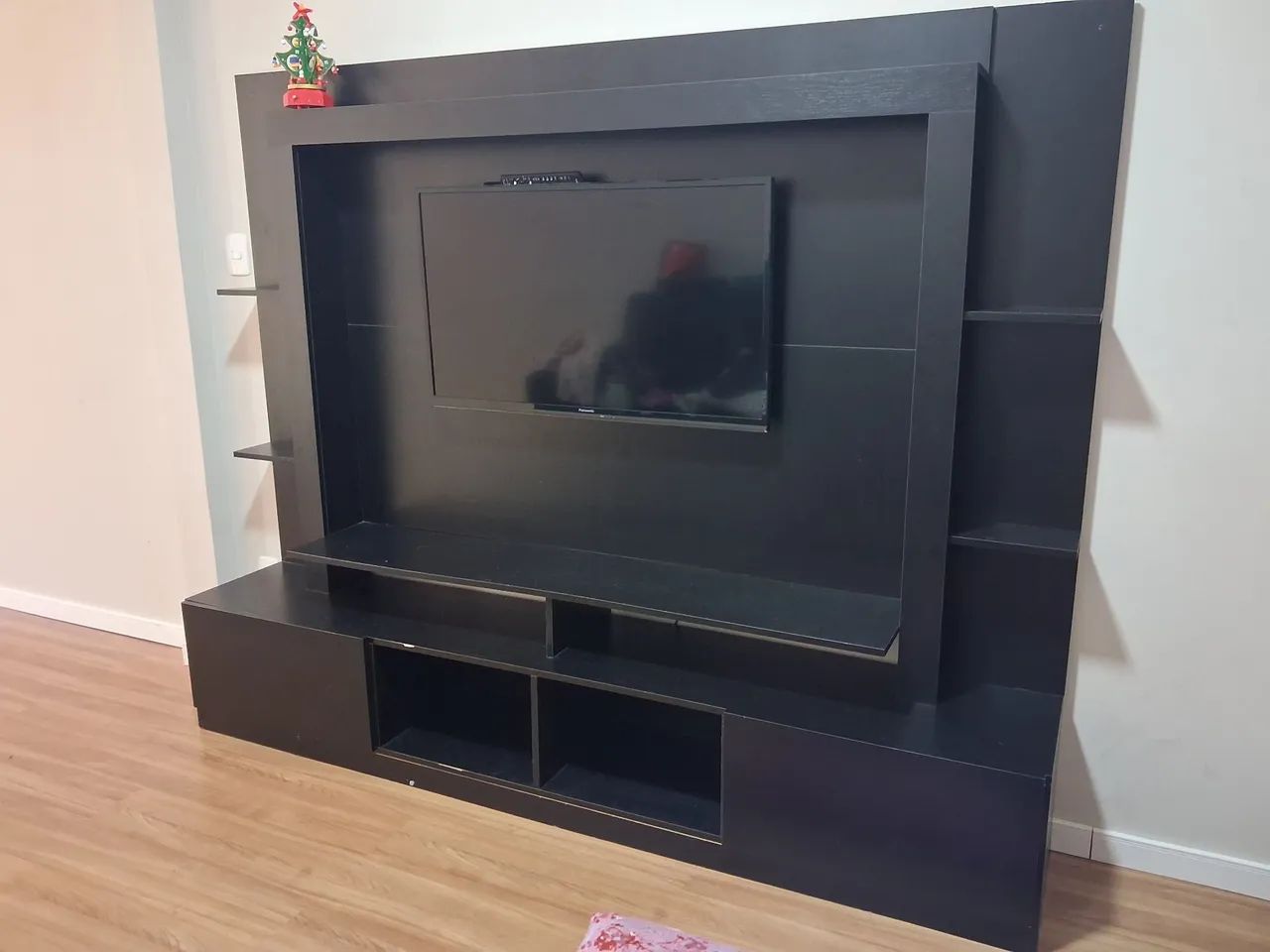 Painel para TV ate 65 polegadas preto