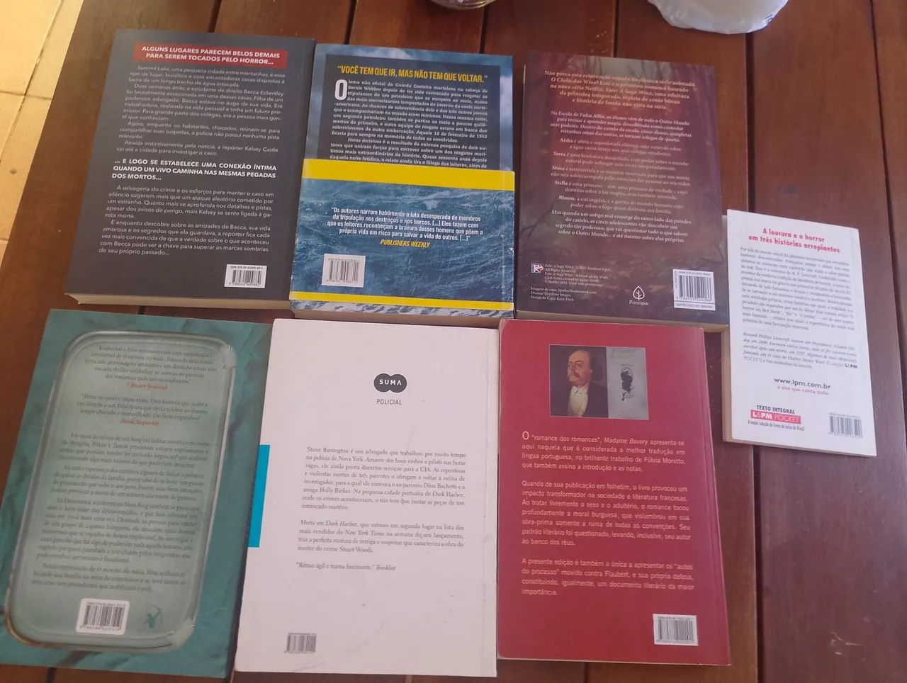 Kit com 7 livros de romance, terror e suspense  - Foto 4