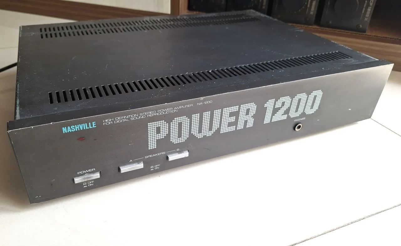POWER AMPLIFICADOR NASHVILLE NA-1200 ( POWER 1200 ) - Foto 3