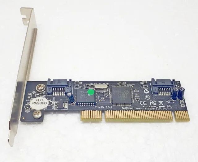 Placa PCI com 2 portas SATA - Silicon Image