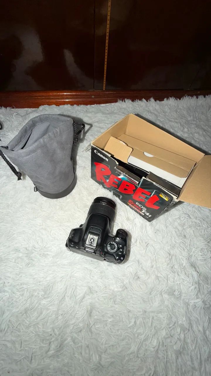 Canon t41 - Touch com lente - sem defeitos - Foto 2