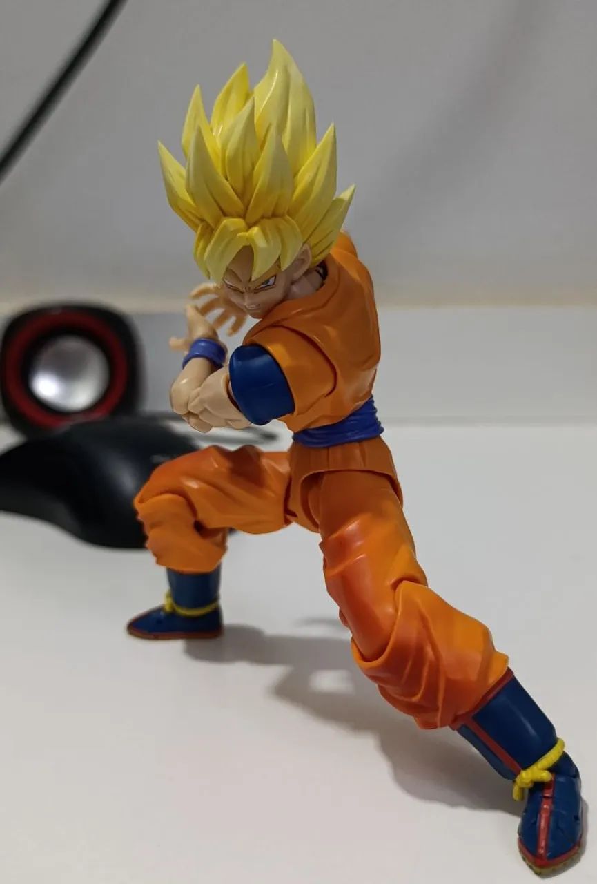GOKU SSJ/ ORIGINAL - BANDAI SHF 4.0 - Foto 4