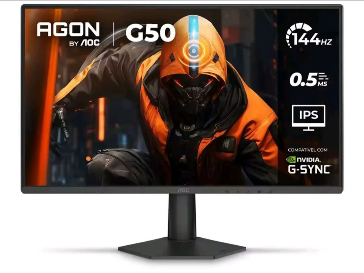 MONITOR  24, AOC, 144HZ, IPS LACRADO! - Foto 2