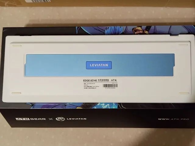 Teclado Magnético Gamer ATK Edge 60HE Leviatan, RGB, Switch TTC RGB Magneto, 60%, Branco - Foto 4