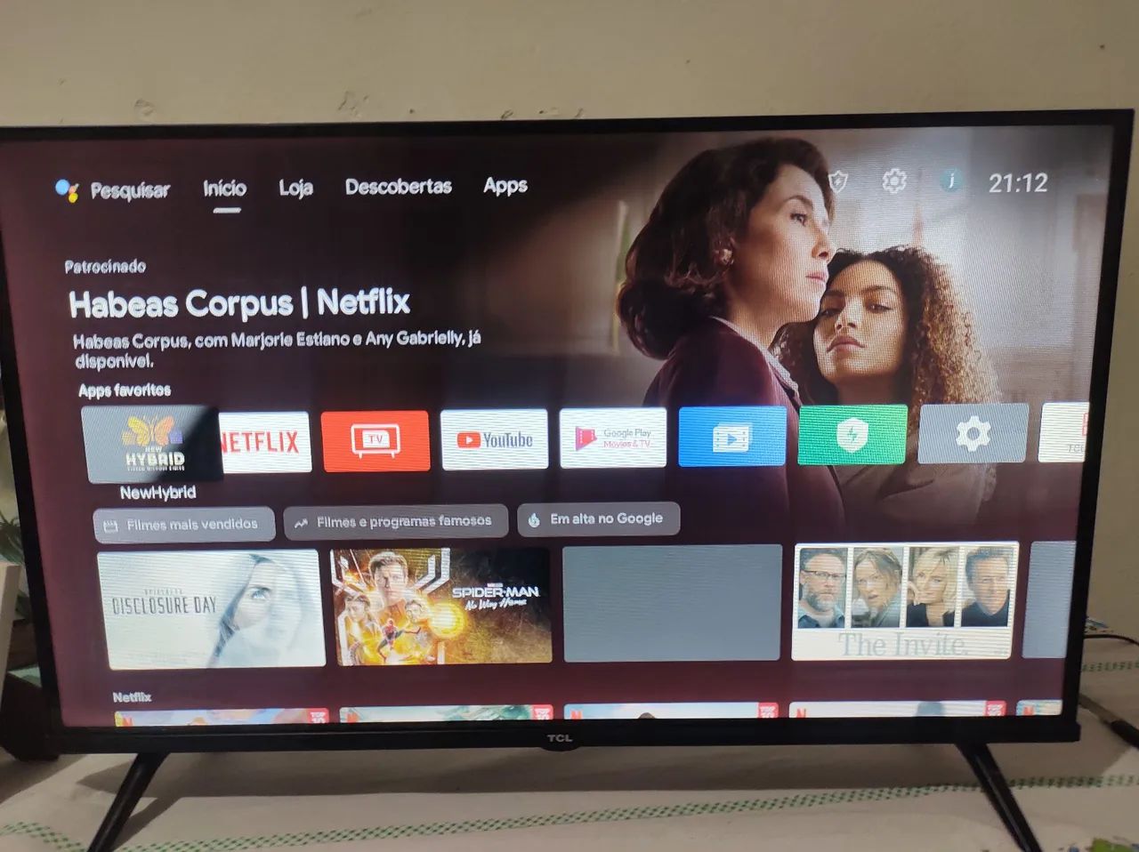 Smart tv 32 semi nova